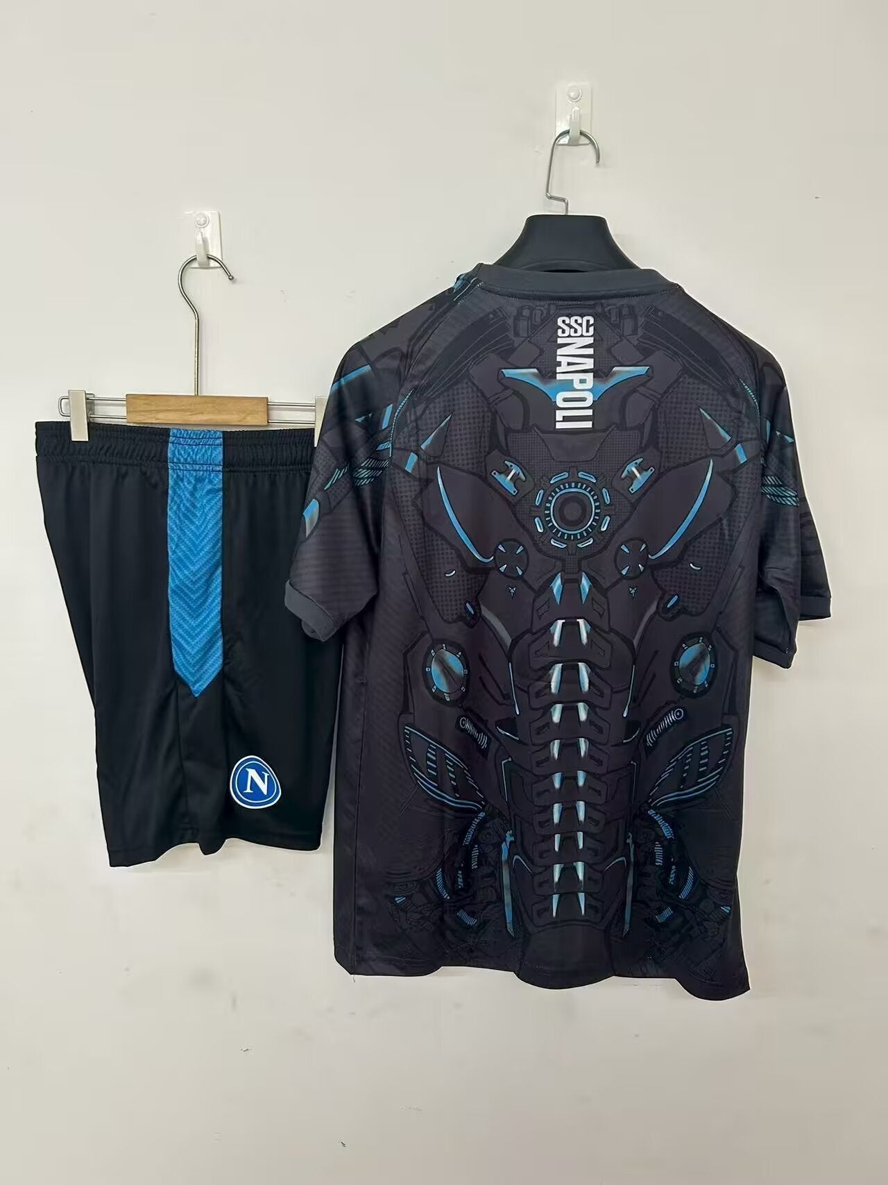 Napoli Kit Training Shirt Black 2025/2026