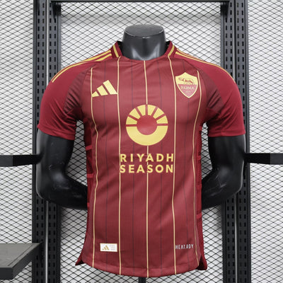 Officiële AS Roma Special Edition Shirt 2024/2025 - Bordeaurood met Gouden Details