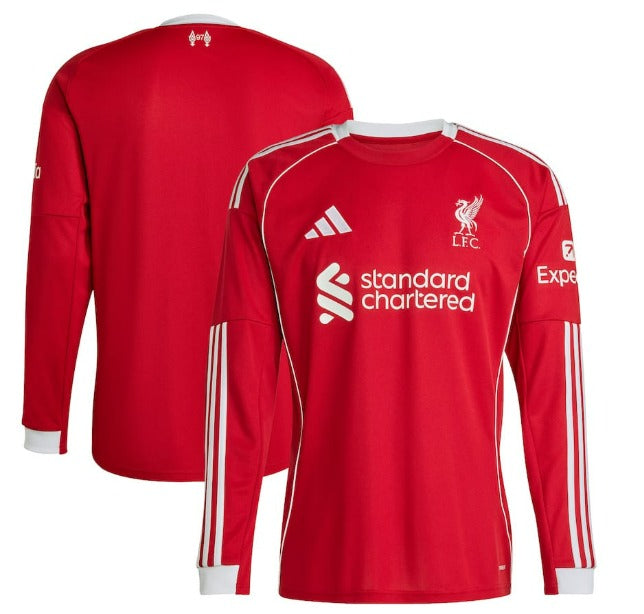 Liverpool Home 2025/2026 - Long Sleeve Edition