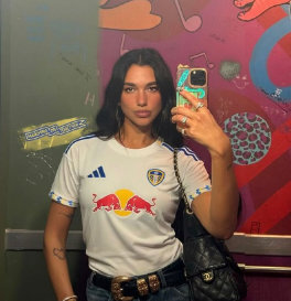 Leeds United Home 2025/2026 - Dua Lipa Collection