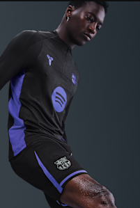 Barcelona Kit Black Kobe Dri-Fit 2025/2026
