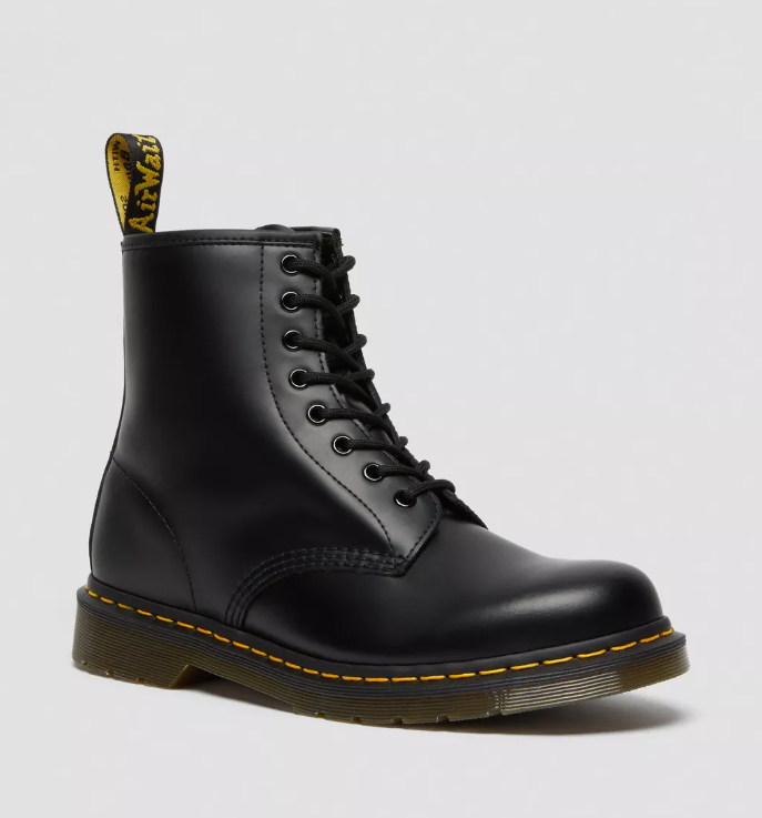 Dr. Martens 1460 Lace Up Boots - Smooth Leather Black