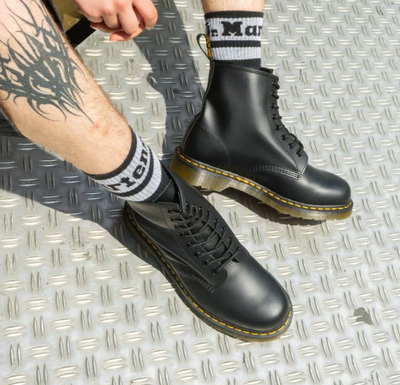 Dr. Martens 1460 Lace Up Boots - Smooth Leather Black