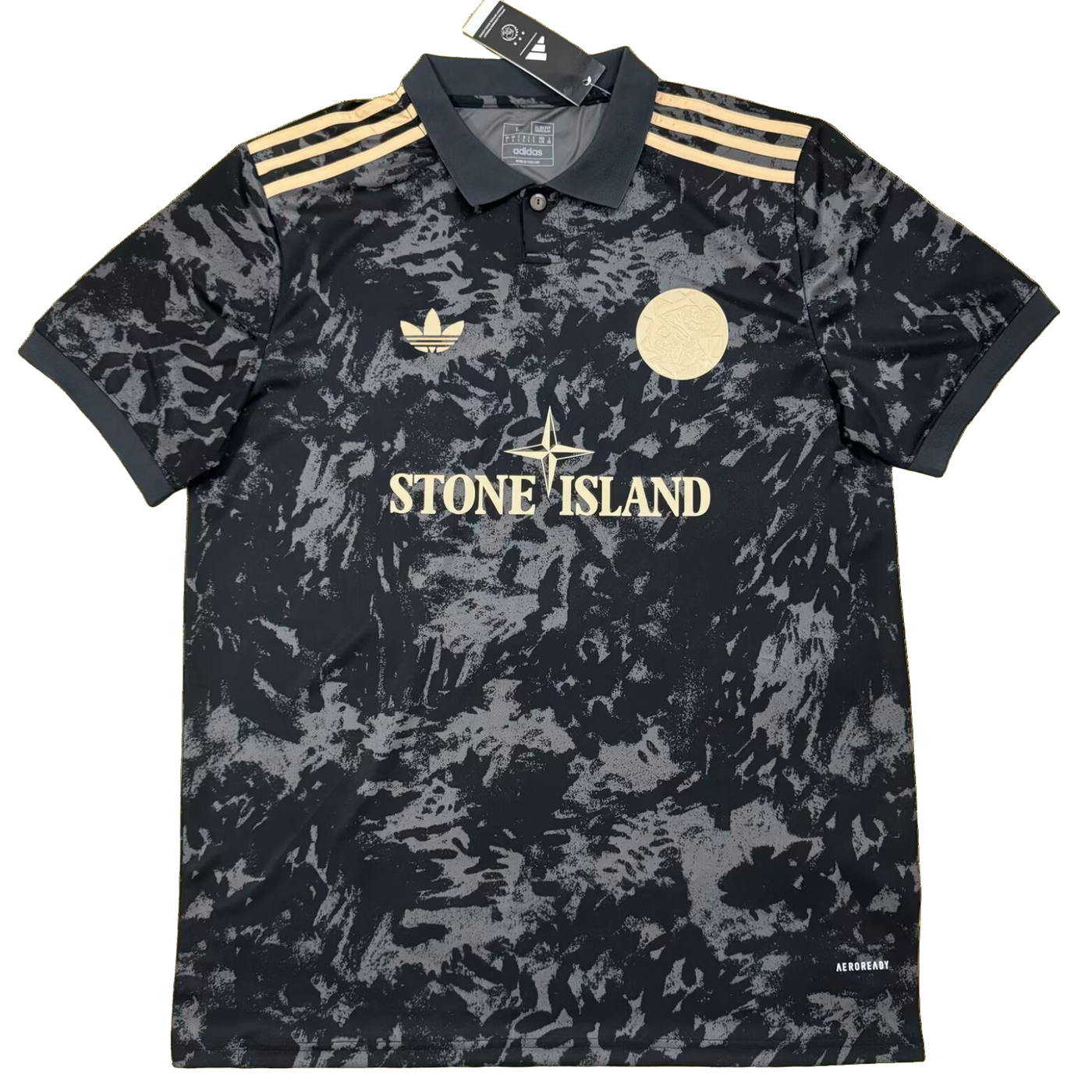Ajax × STONE  ゲームシャツ adidas ユニフォーム Ajax Stone Island 2025/2026 - Limited Edition – DRIBBLING