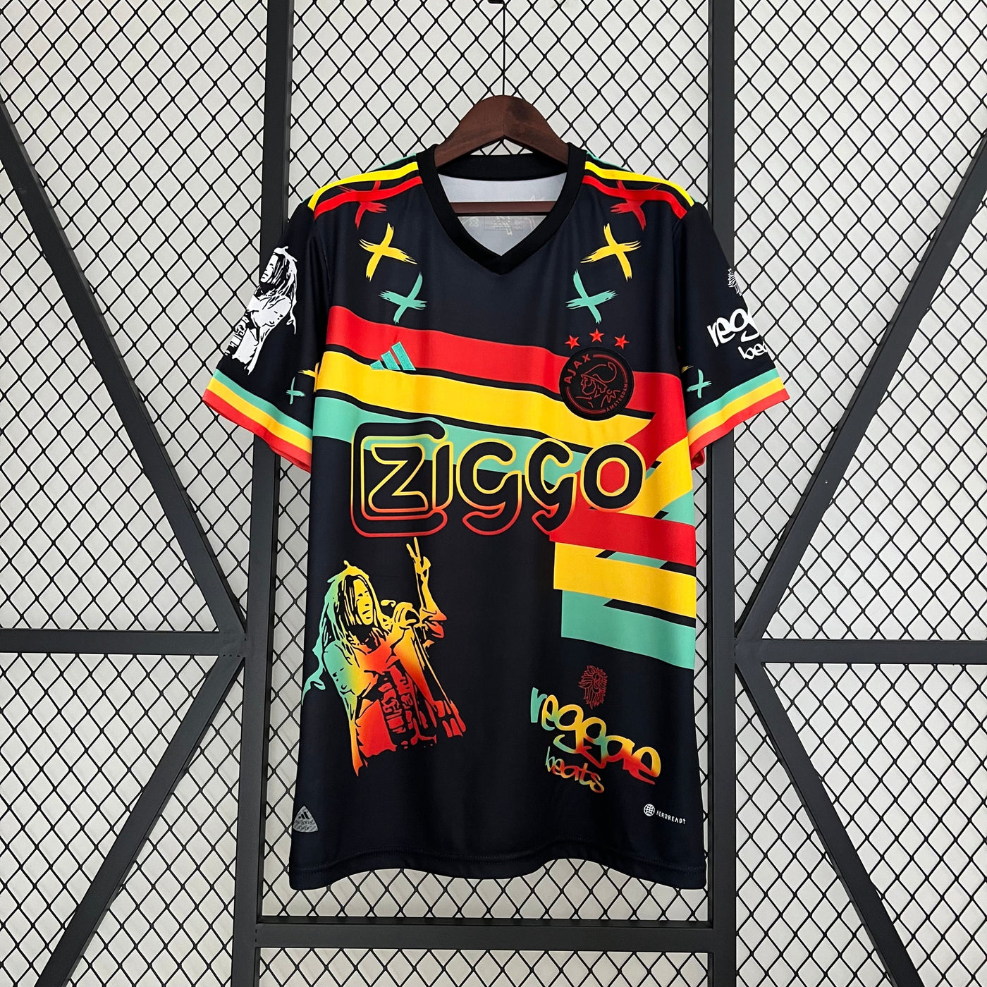 Ajax 2023/2024 Special Edition Bob Marley Away Shirt