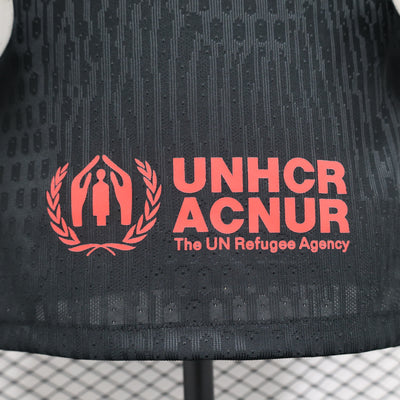 Officiële FC Barcelona Derde Shirt 2024/2025 - Zwart met Blaugrana Details