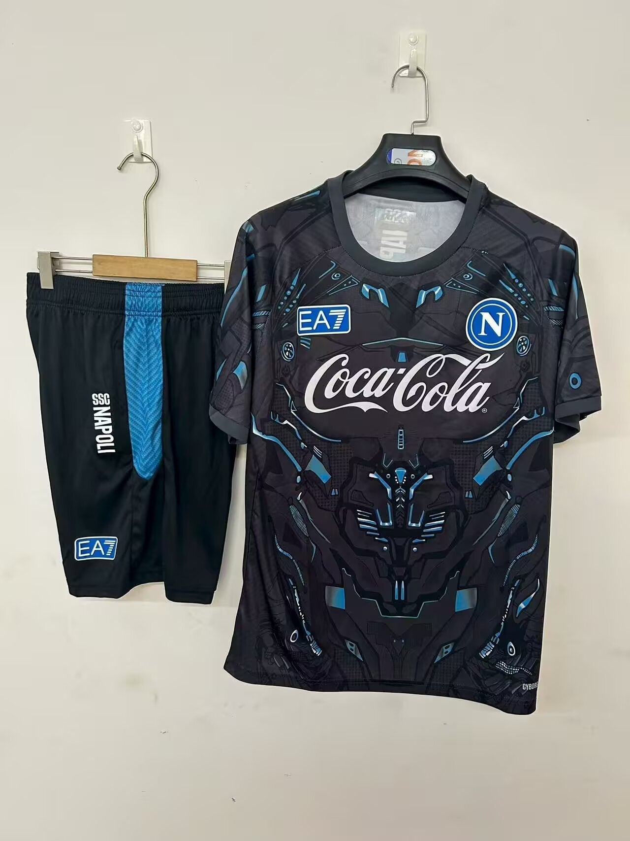 Napoli Kit Training Shirt Black 2025/2026
