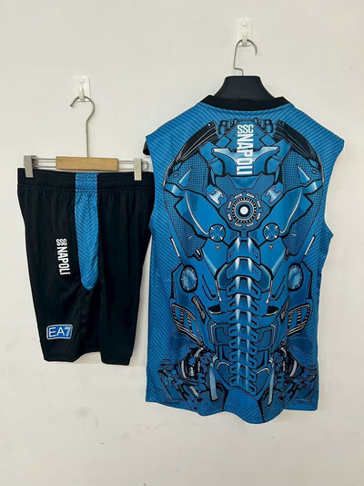 Napoli Kit Training Tank Top Blue 2025/2026