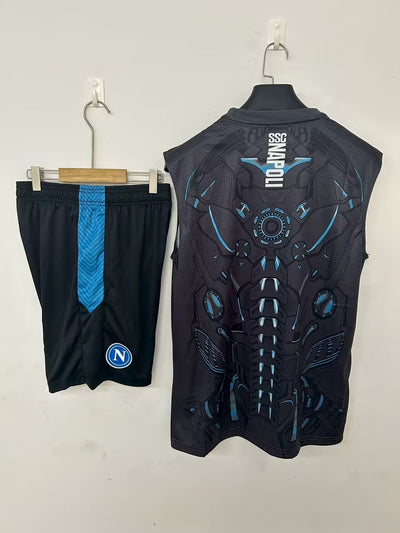 Napoli Kit Training Tank Top Black 2025/2026